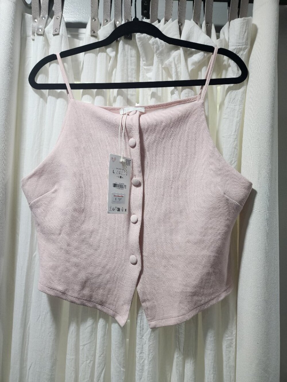 Zara Pink Halter top